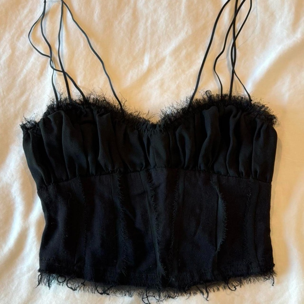 Urban Outfitrers Ronny Raw Edge Top